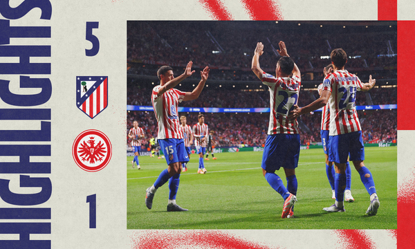 Great win against Eintracht Frankfurt